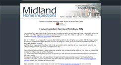 Desktop Screenshot of midlandinspections.com
